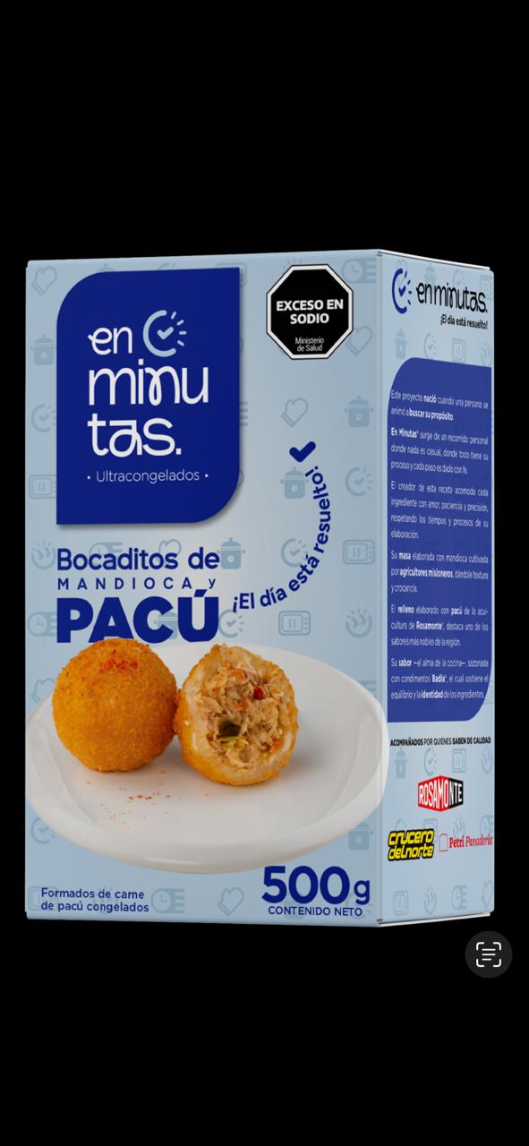 Croqueta de Mandioca y Pacú